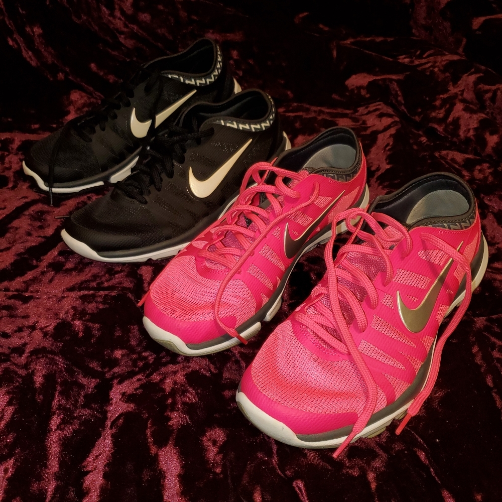 2 pairs Nike running shoes